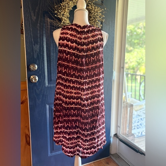 Paxton VT (Virginia Tech) Chic Sleeveless Mini Dress - Maroon and White NWT S - Picture 6 of 15